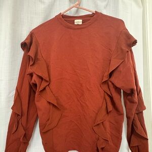 a new day Terracotta Long Sleeve Top